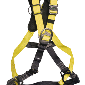 Harnais croisé avec attaches rapides et coussins aux points de contact